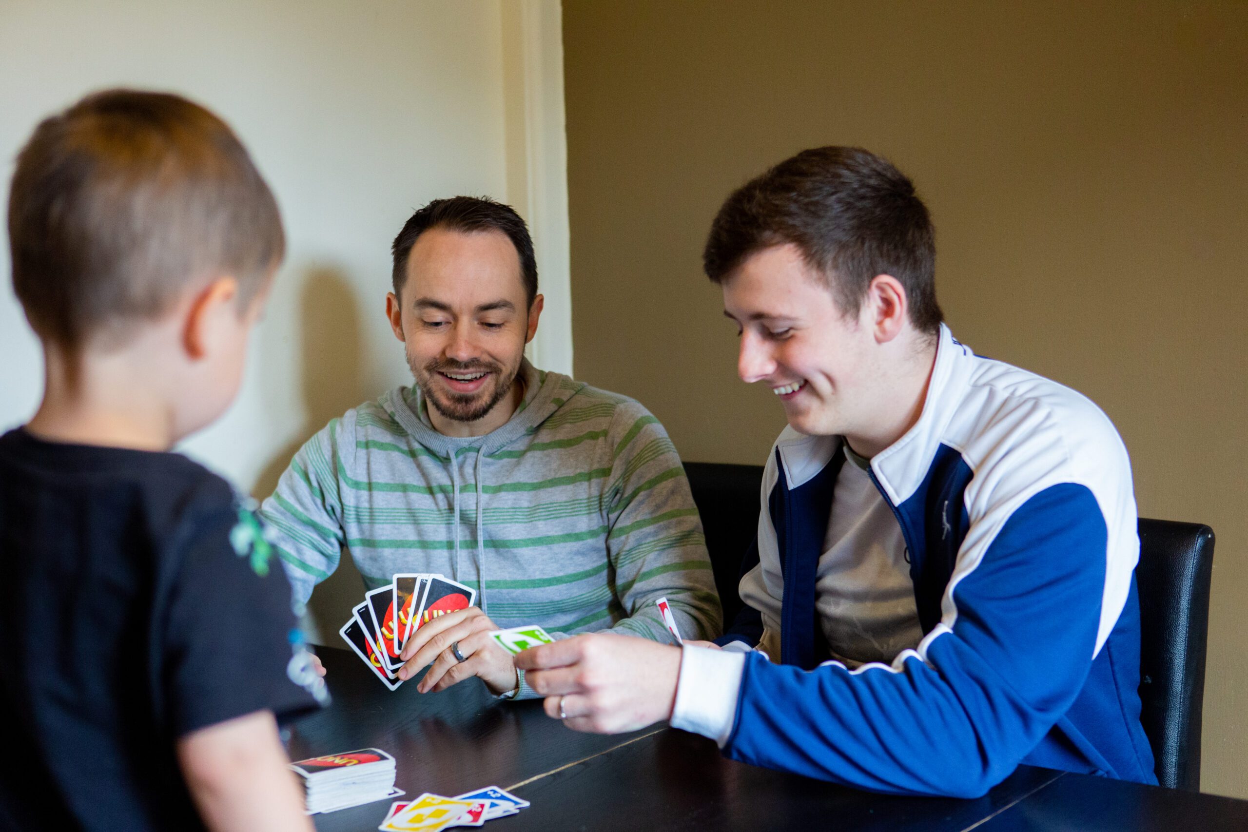 Family playing card game