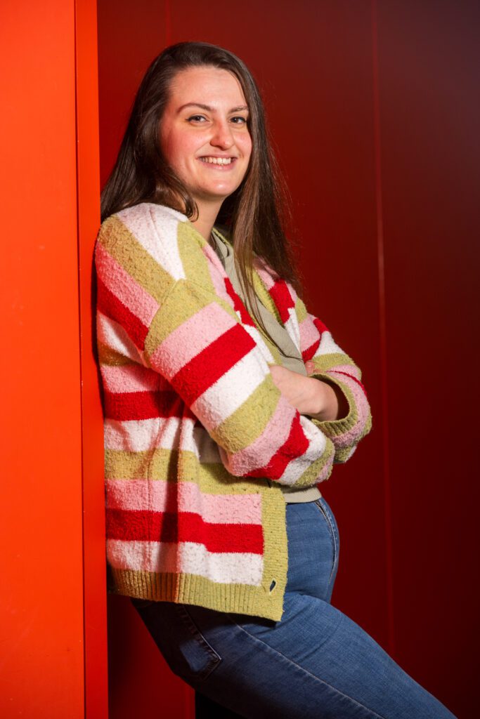 Emily Hattersley at Cardiff University